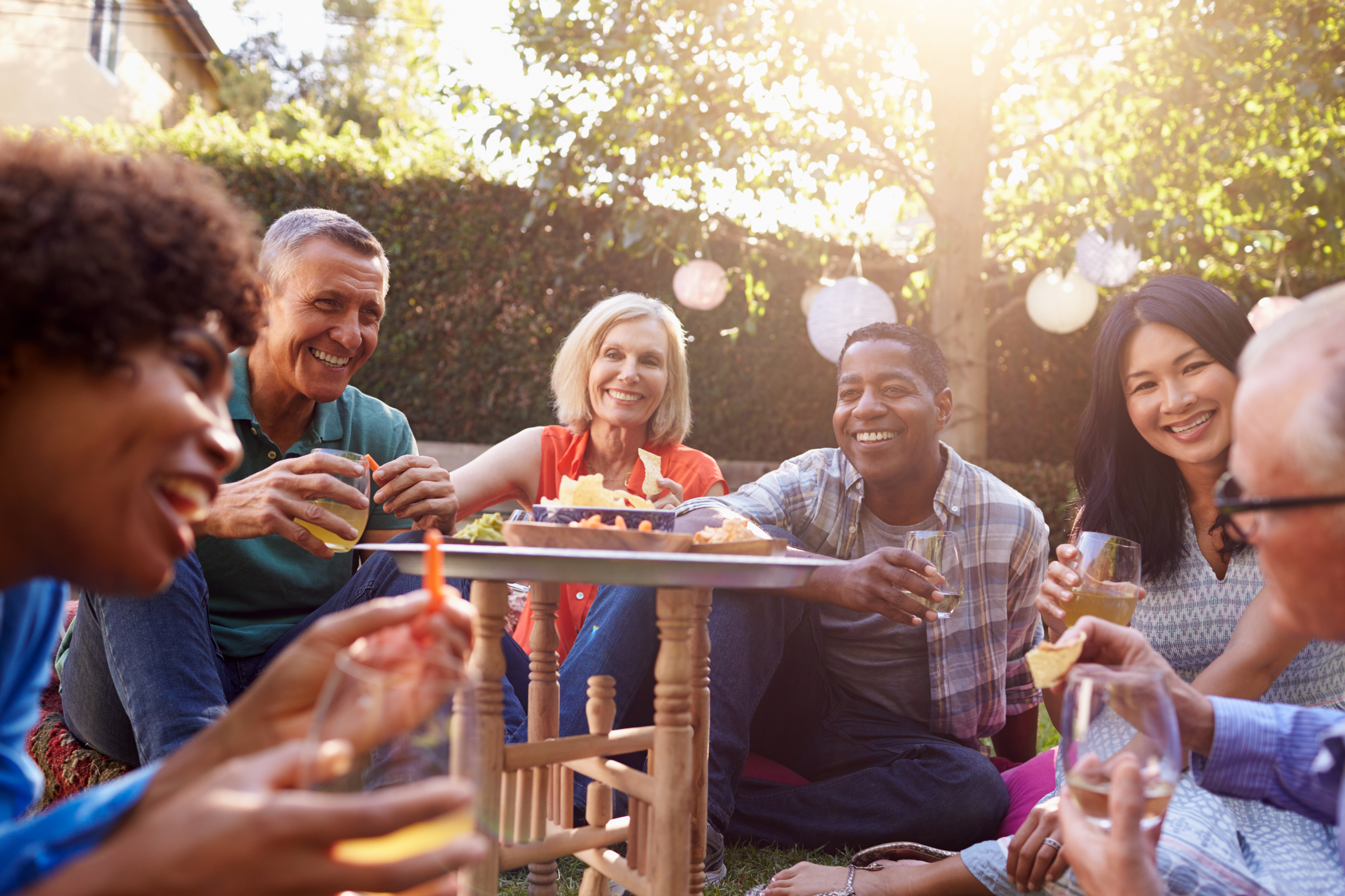 Family enjoying life with Earlens